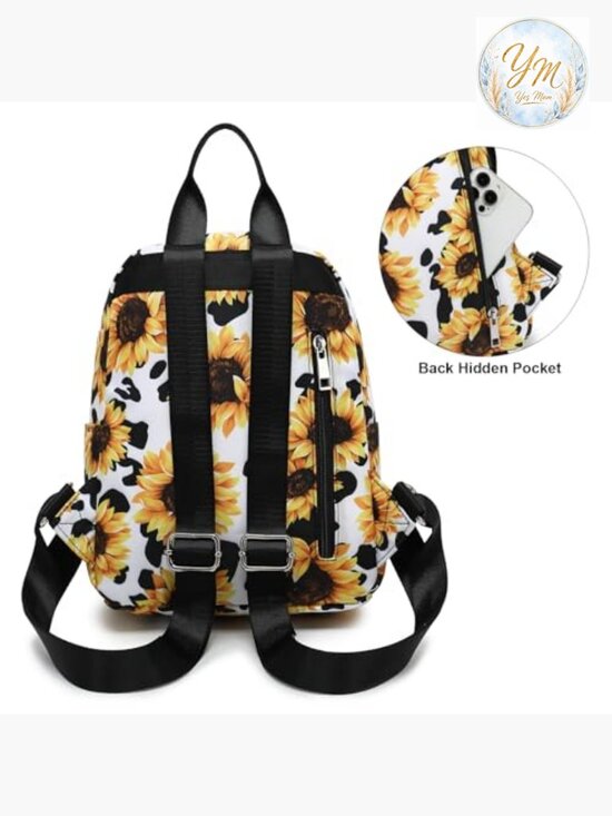Mini Backpack Purse for Women Teens School Travel Cute Small Daypack main image 4